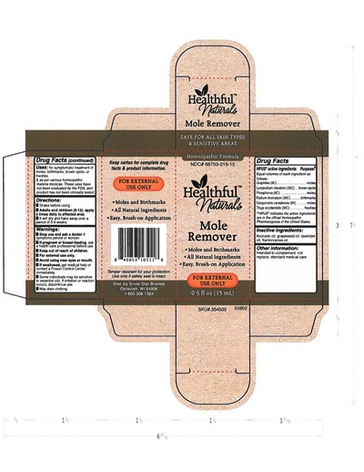Carton Mole Remover (Ndc 355037 Carton 354503 Healthful Naturals Mole Remover)